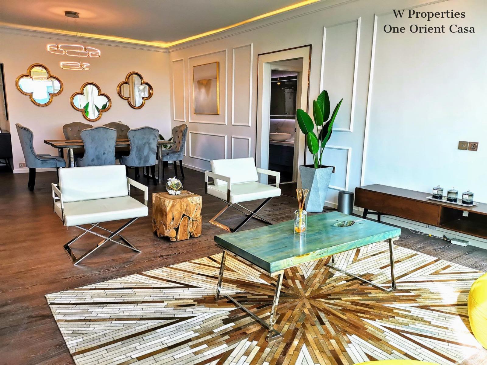 living room in apartment