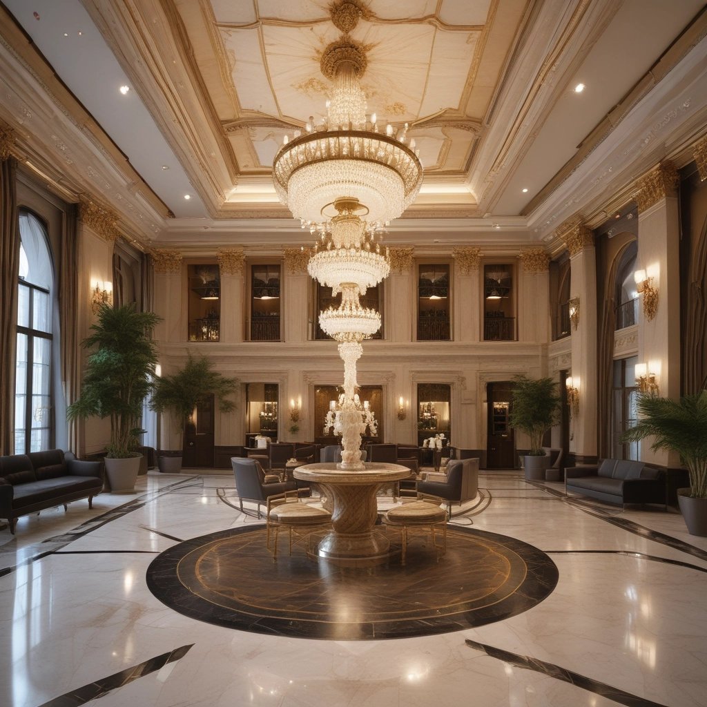 lobby five-star hotel